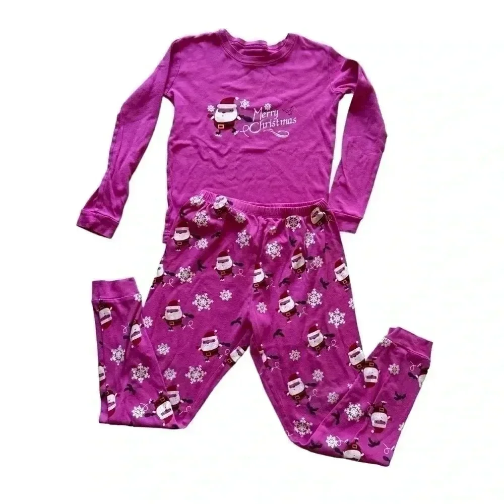 Carter’s Pajama Set Bundle Long Sleeves Tops & Pants Cotton SZ 12 # 2066